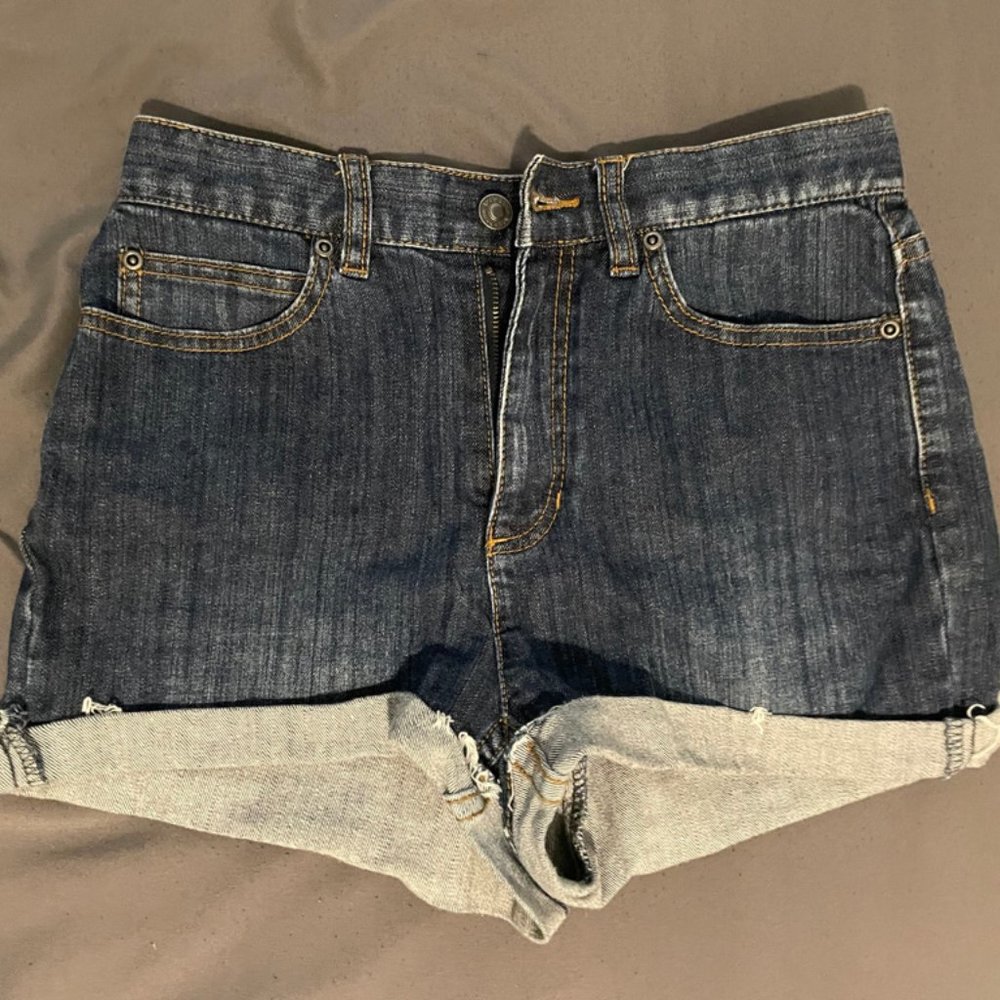 High Waisted Jean Shorts